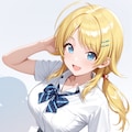 真乃とめぐるのミニスカ制服＆ルーズソックス 3枚目