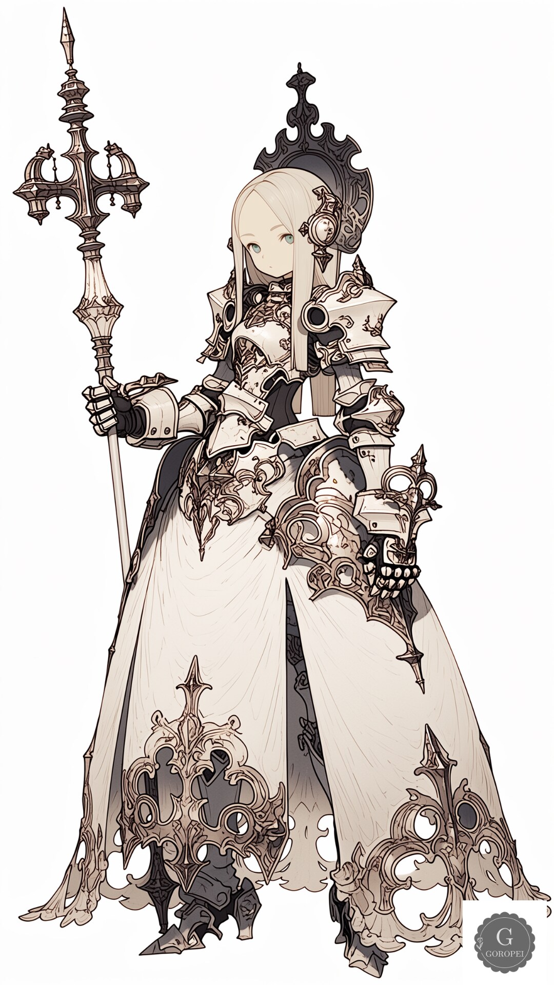 #025【白冠の導き手】王国×王笏