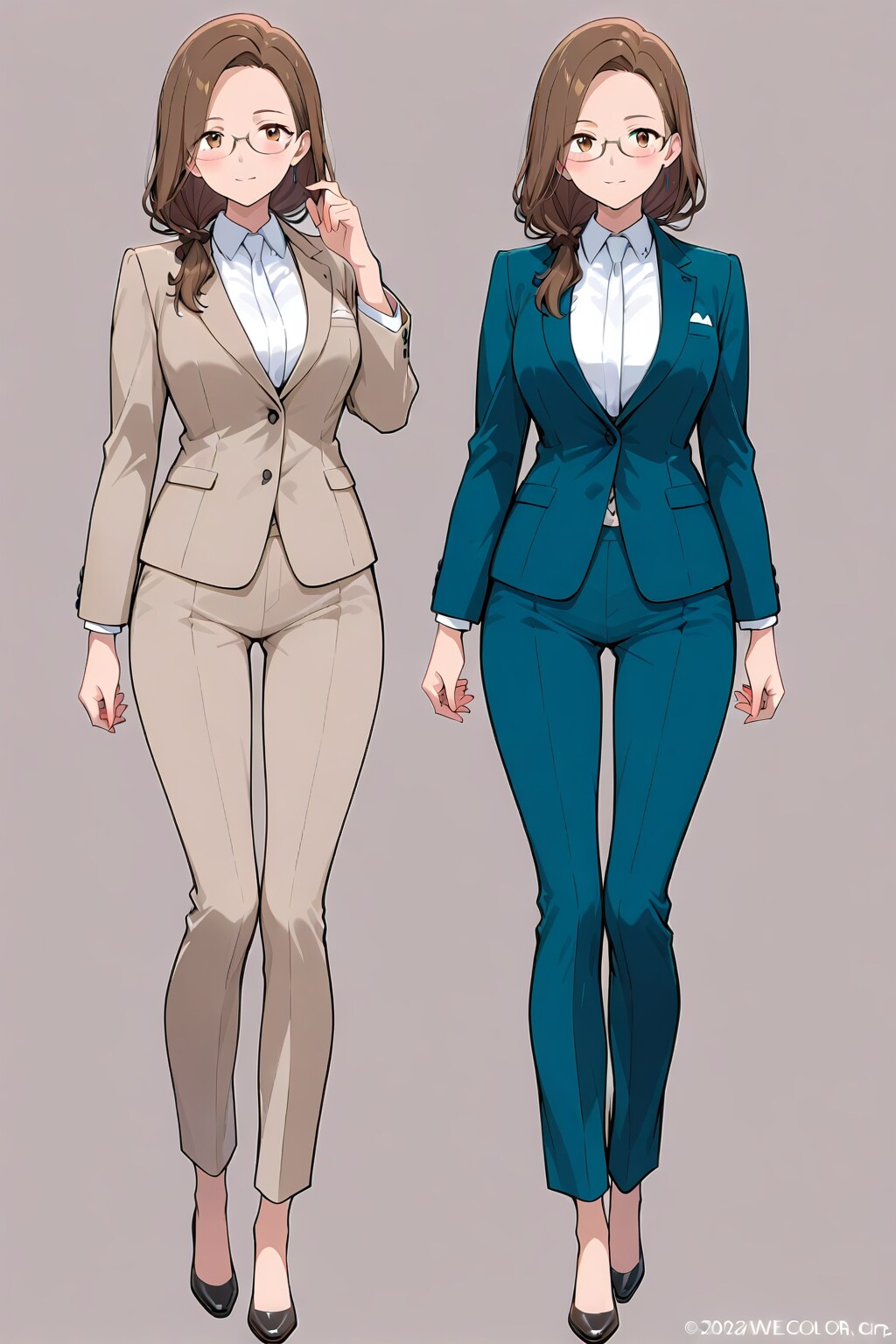 スーツ美人 | の人気AIイラスト・グラビア