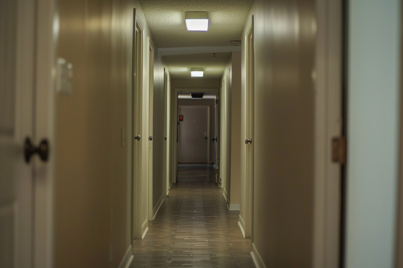 マンションの廊下