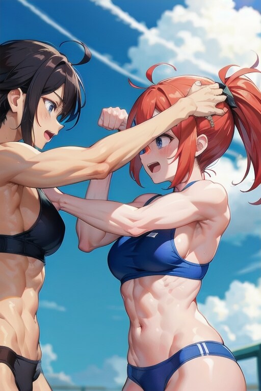 ちょっと！喧嘩はやめて！