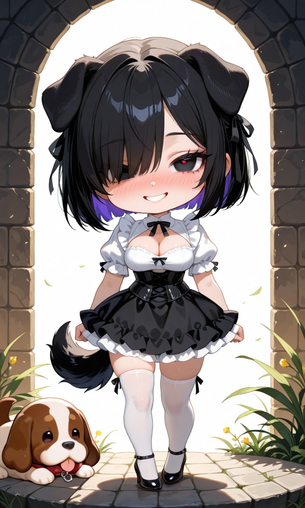 シアン(わんねぇ)チビ化