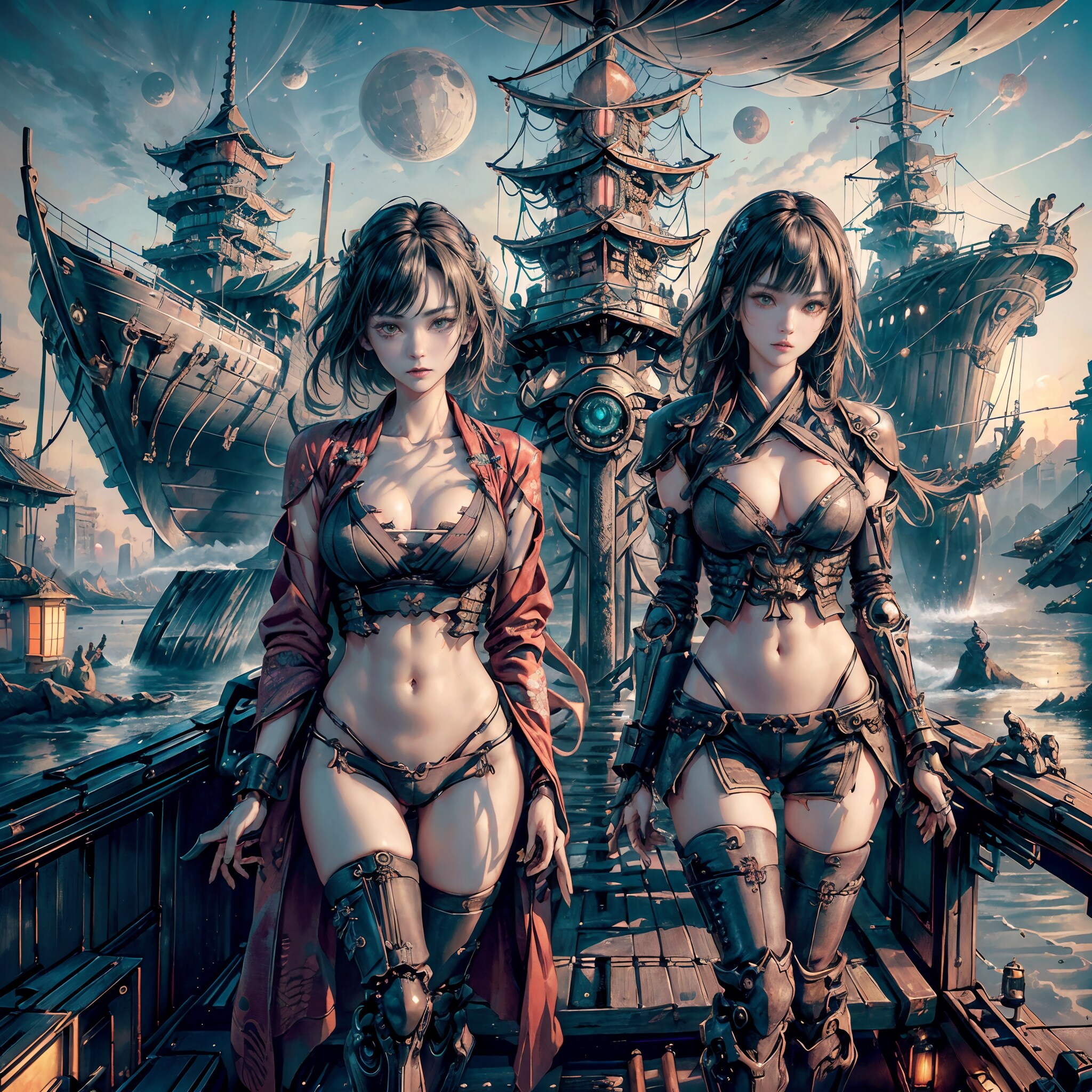 cyberpank lady -海-Ⅰ
