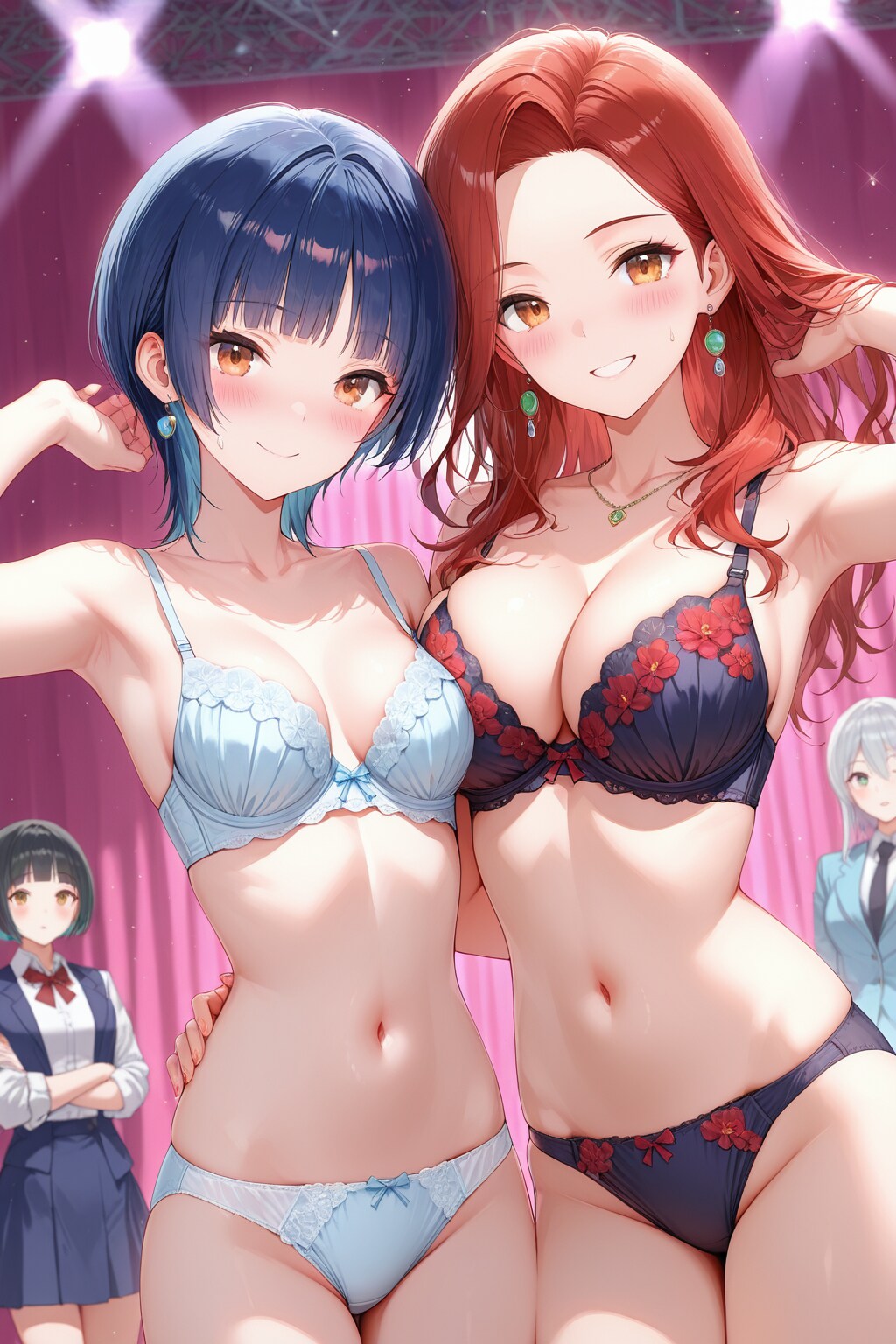 キリンさんの下着チェック