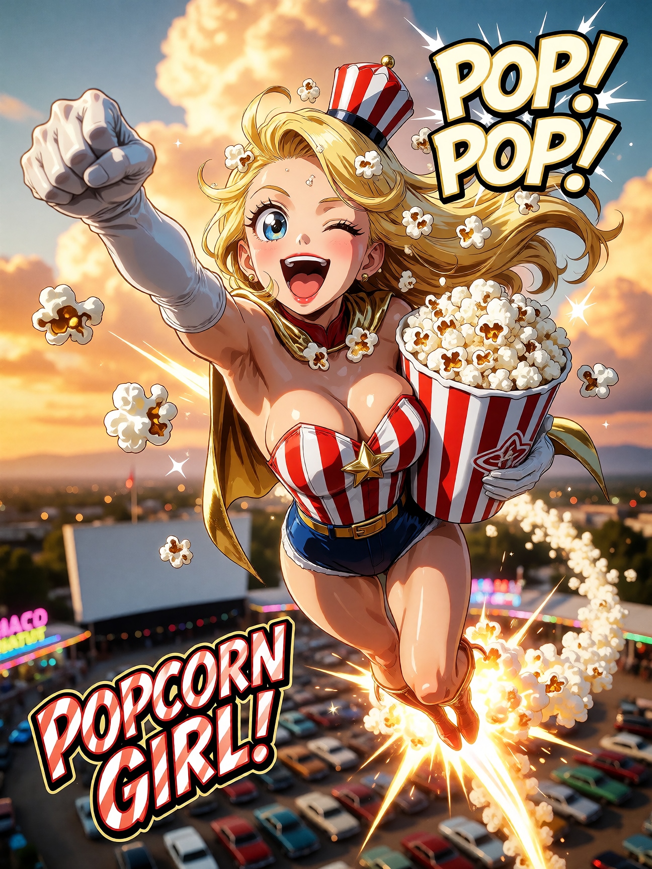 ポップコーンガール
