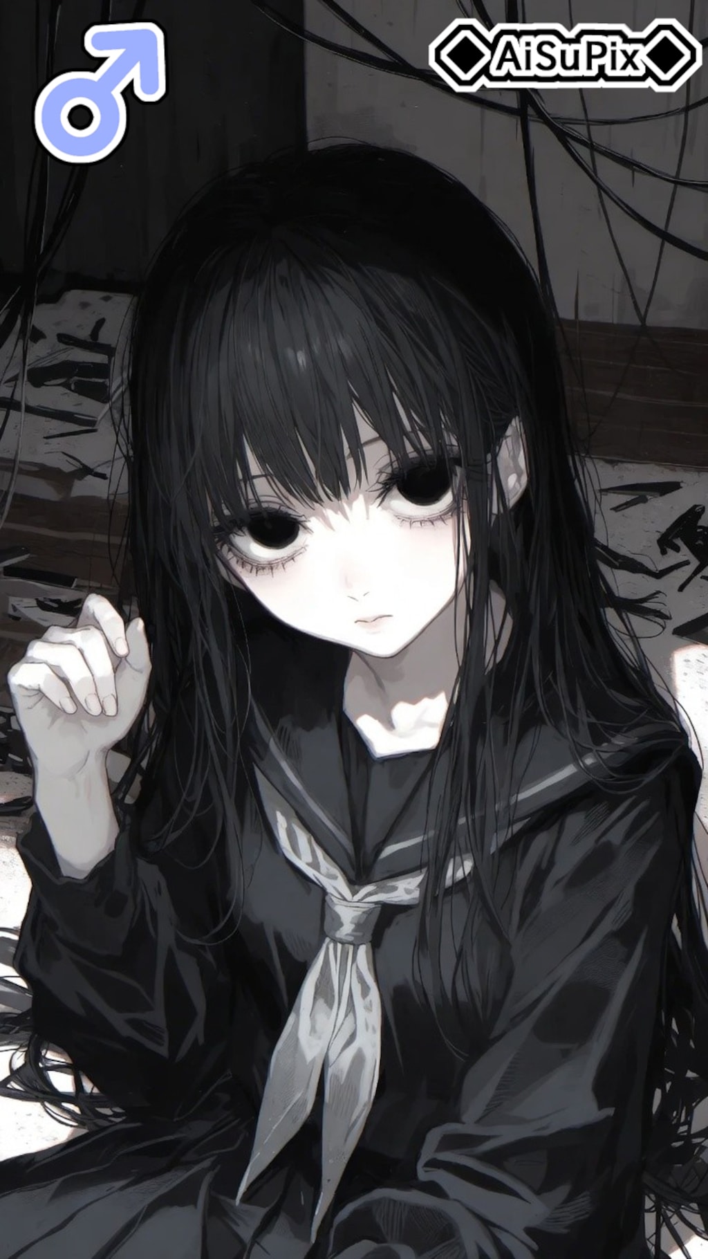 💙AiSuPix／可愛い引きこもりちゃん💙