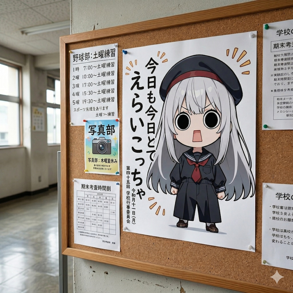 キャッチコピーポスターえらいこっちゃ嬢