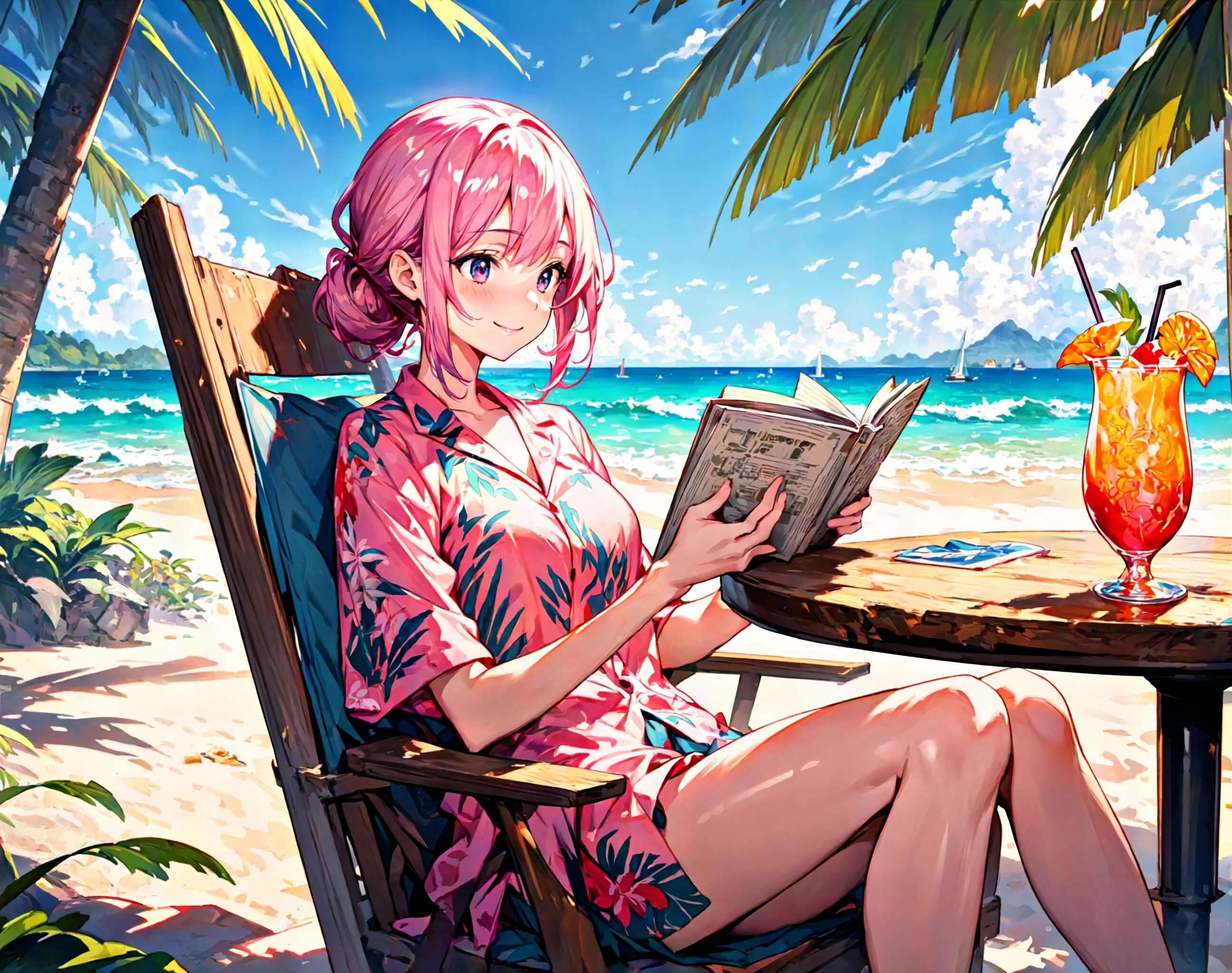 Reading in Kuantan | の人気AIイラスト・グラビア