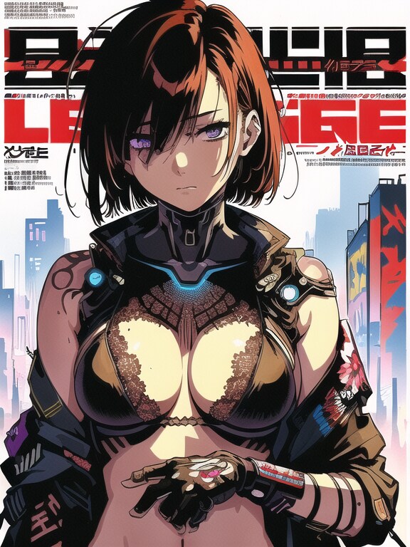 サイバーパンクな雑誌