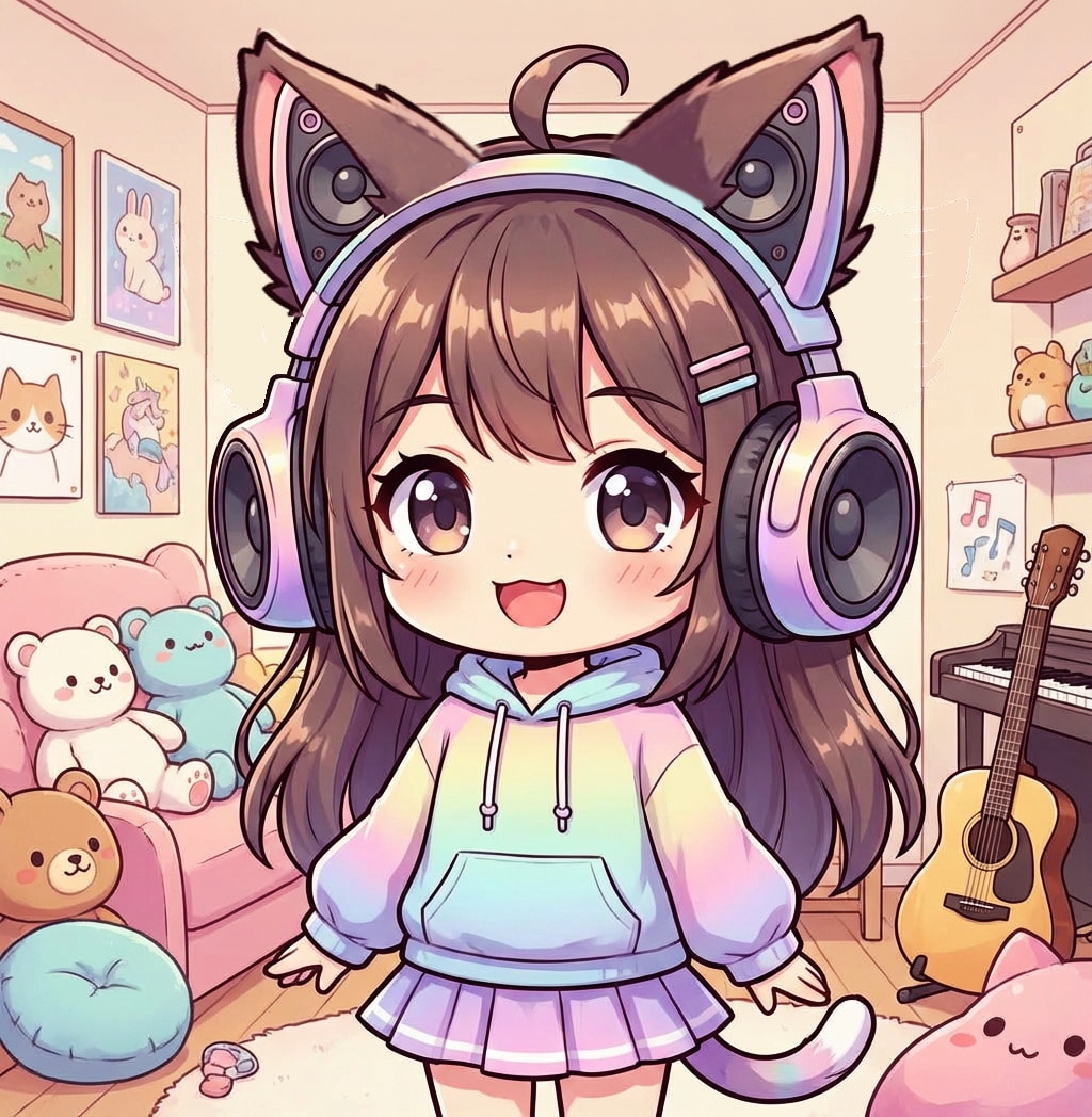 猫耳対応ヘッドホン | の人気AIイラスト・グラビア