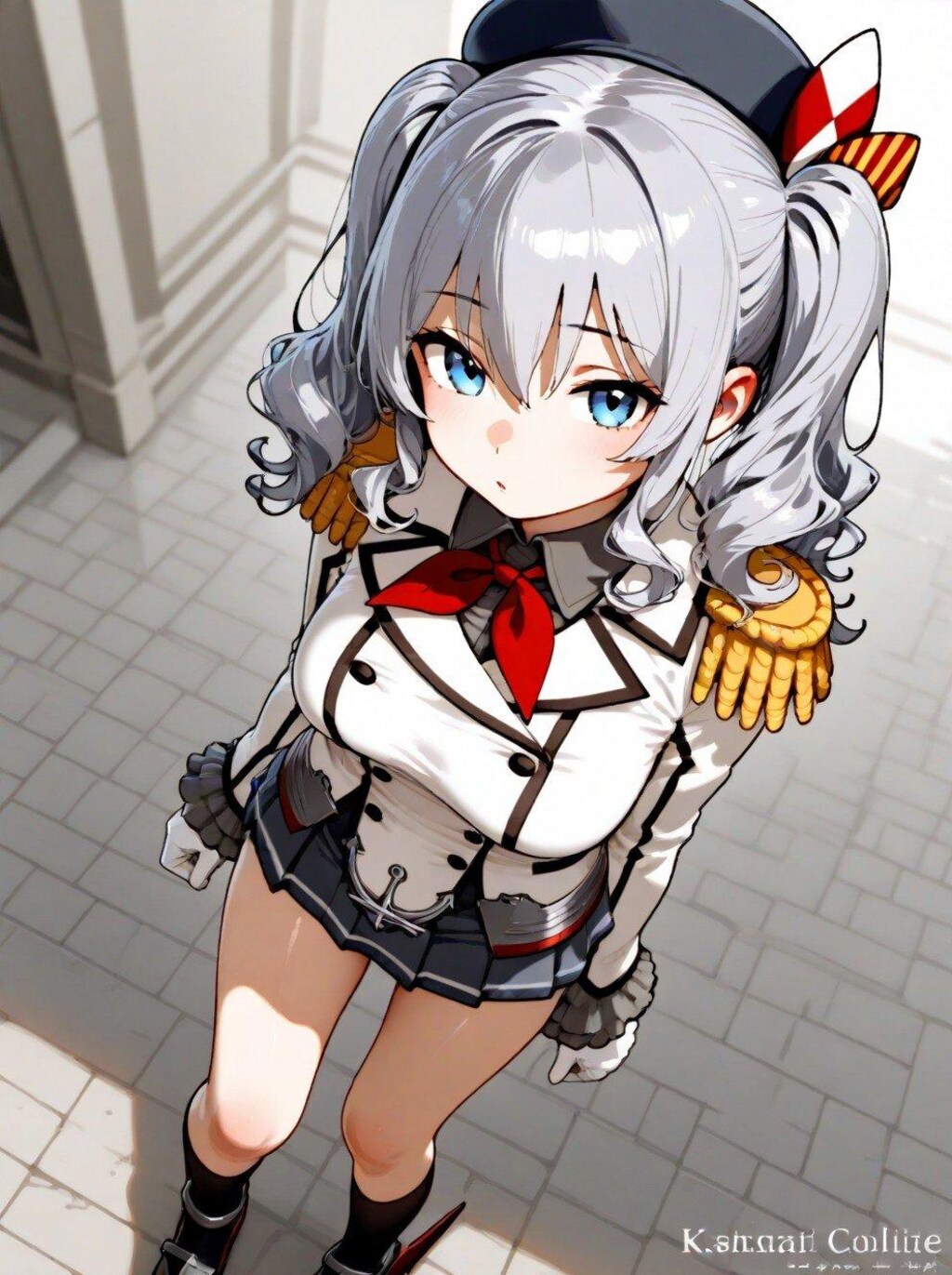 おはようイラスト♪～鹿島36（艦隊これくしょん）