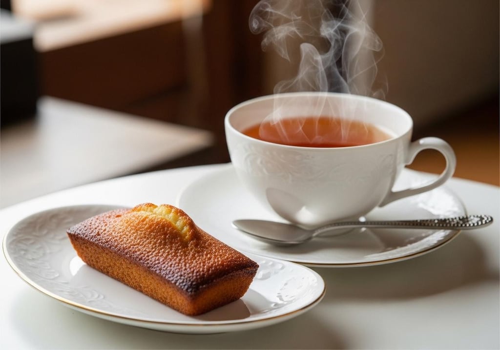 デザートのフィナンシェ