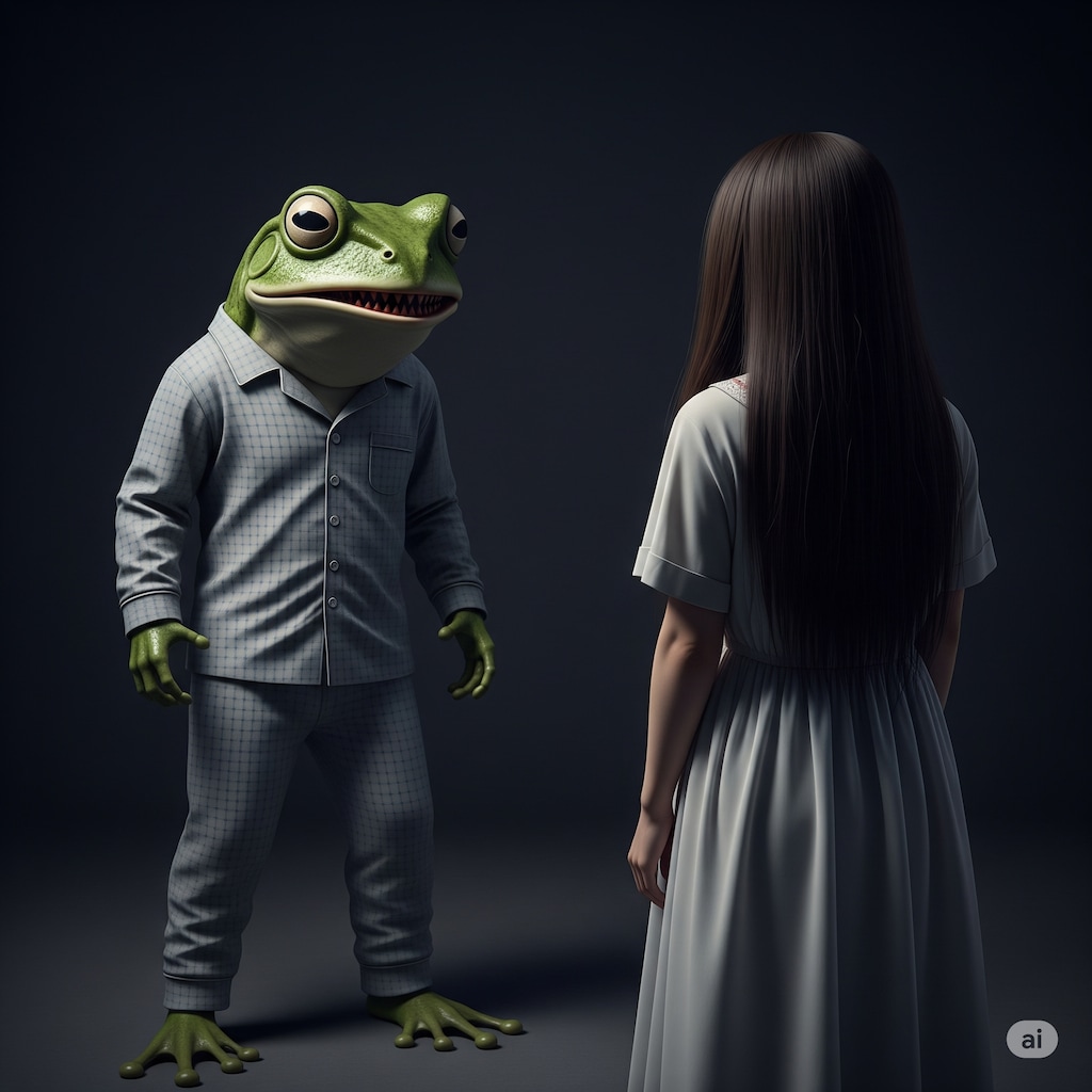 👑髪の長い姉やん  くにへかえる