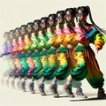 レインボーガール 5枚目
