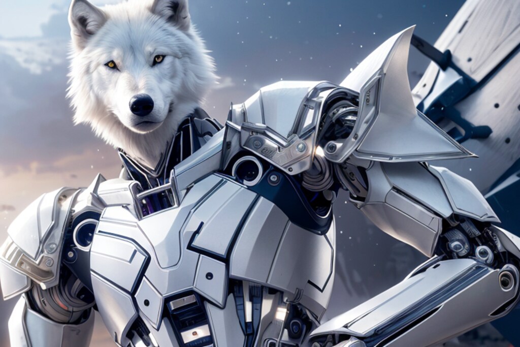 ８７日目ウルフ、メカウルフ４