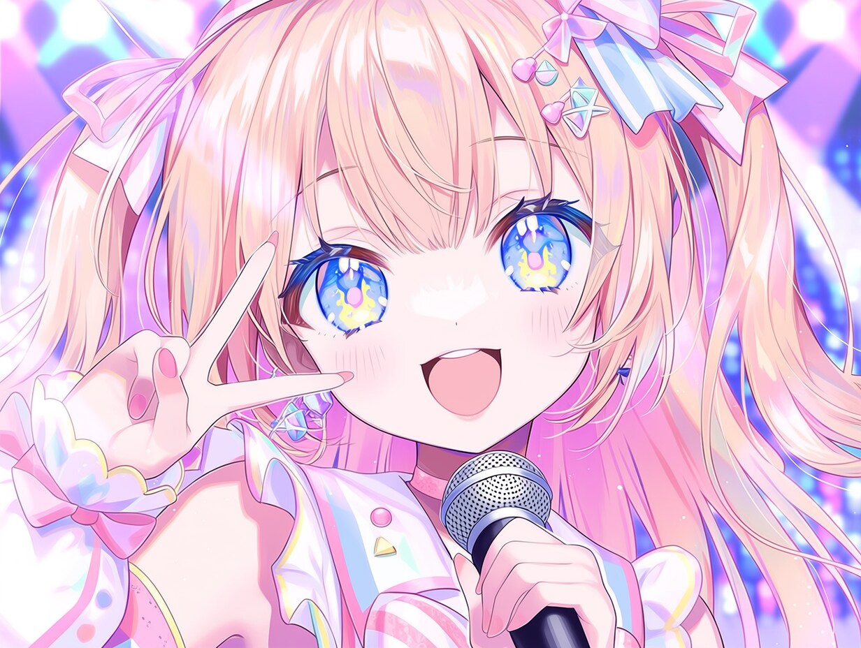 3時のアイドル（２６）niji7 | の人気AIイラスト・グラビア