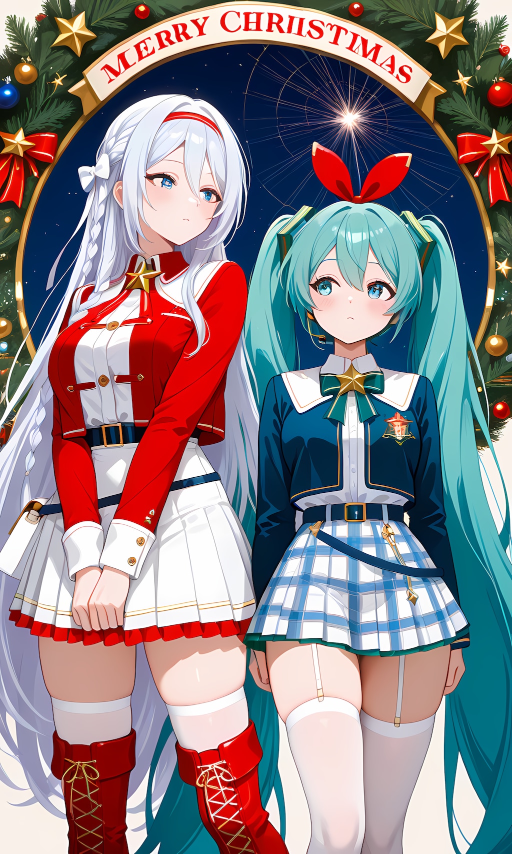 友達とクリスマス