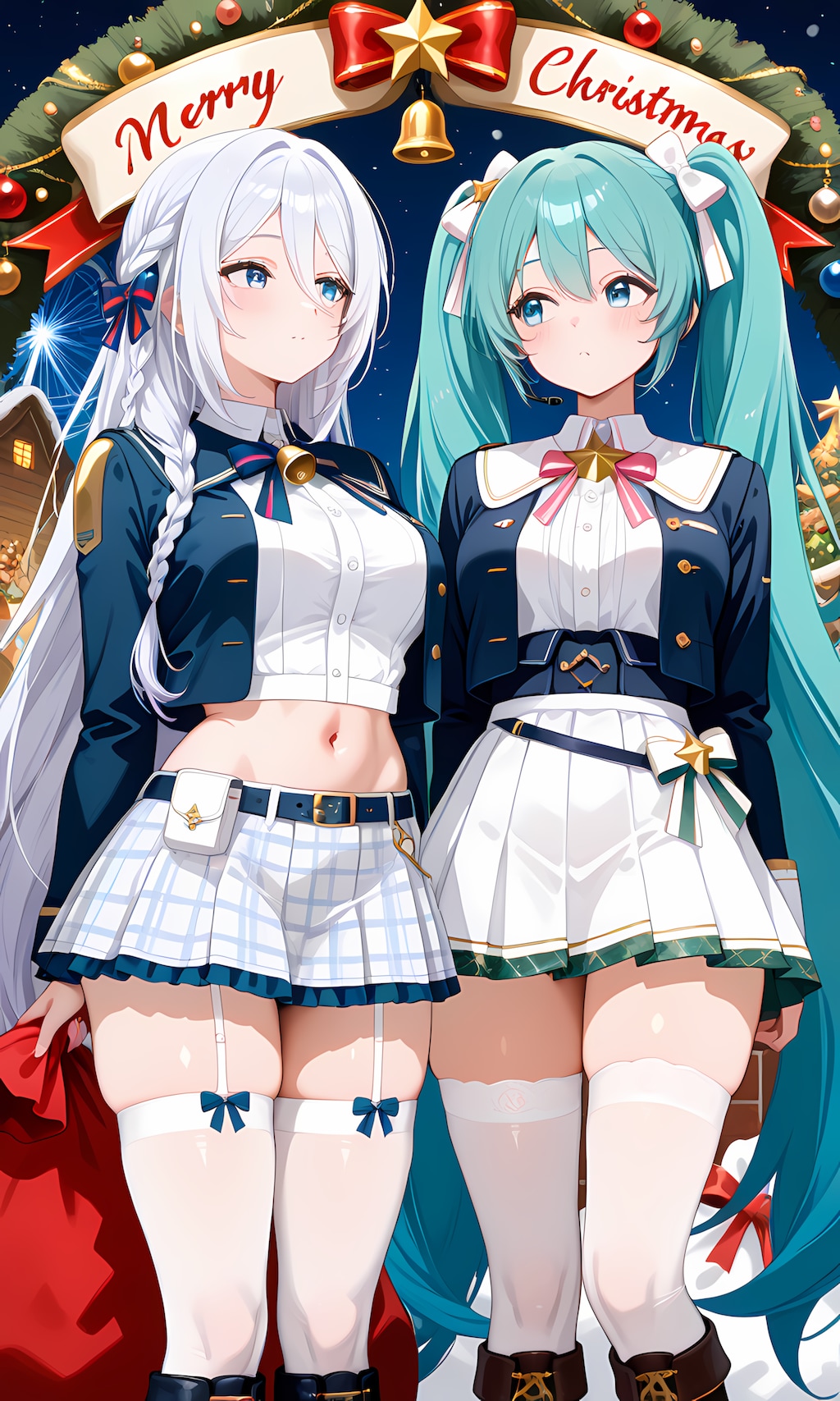 友達とクリスマス