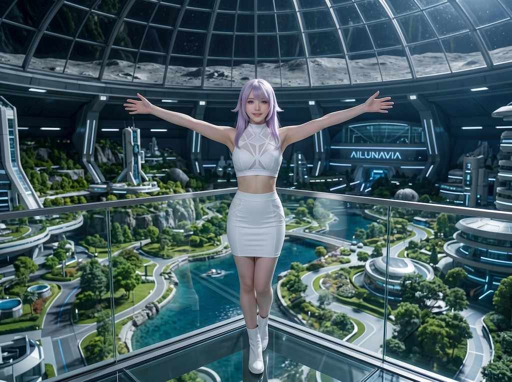 LUNA　月面都市紹介