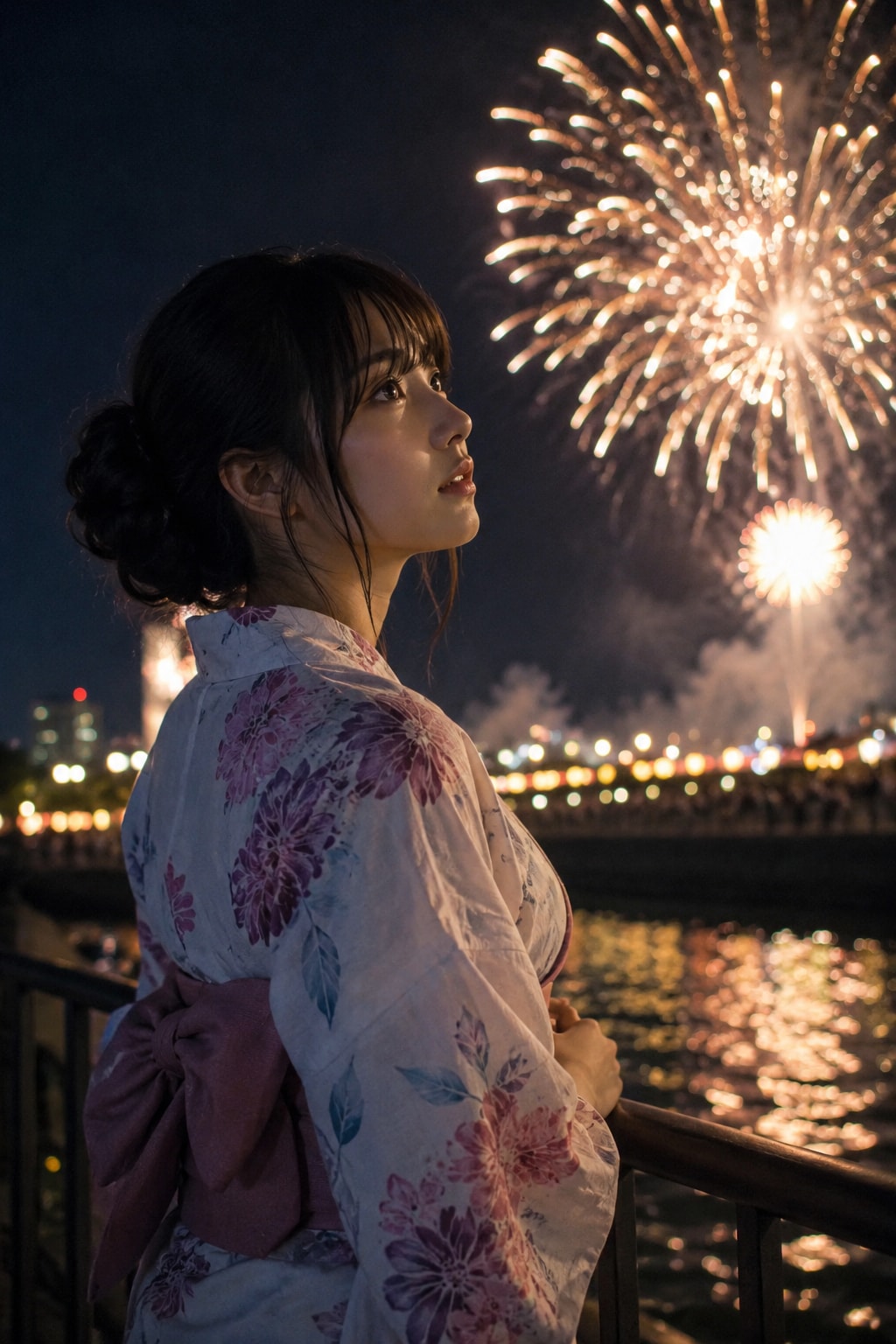 華と花火