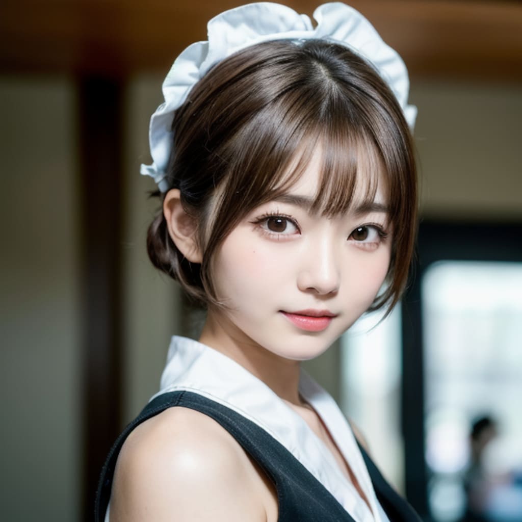 喫茶店の看板娘