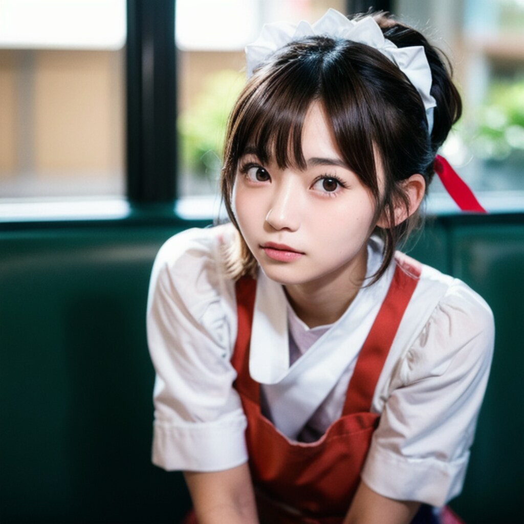 喫茶店の看板娘