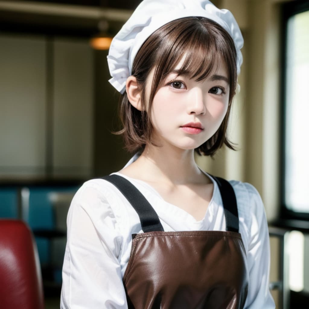 喫茶店の看板娘