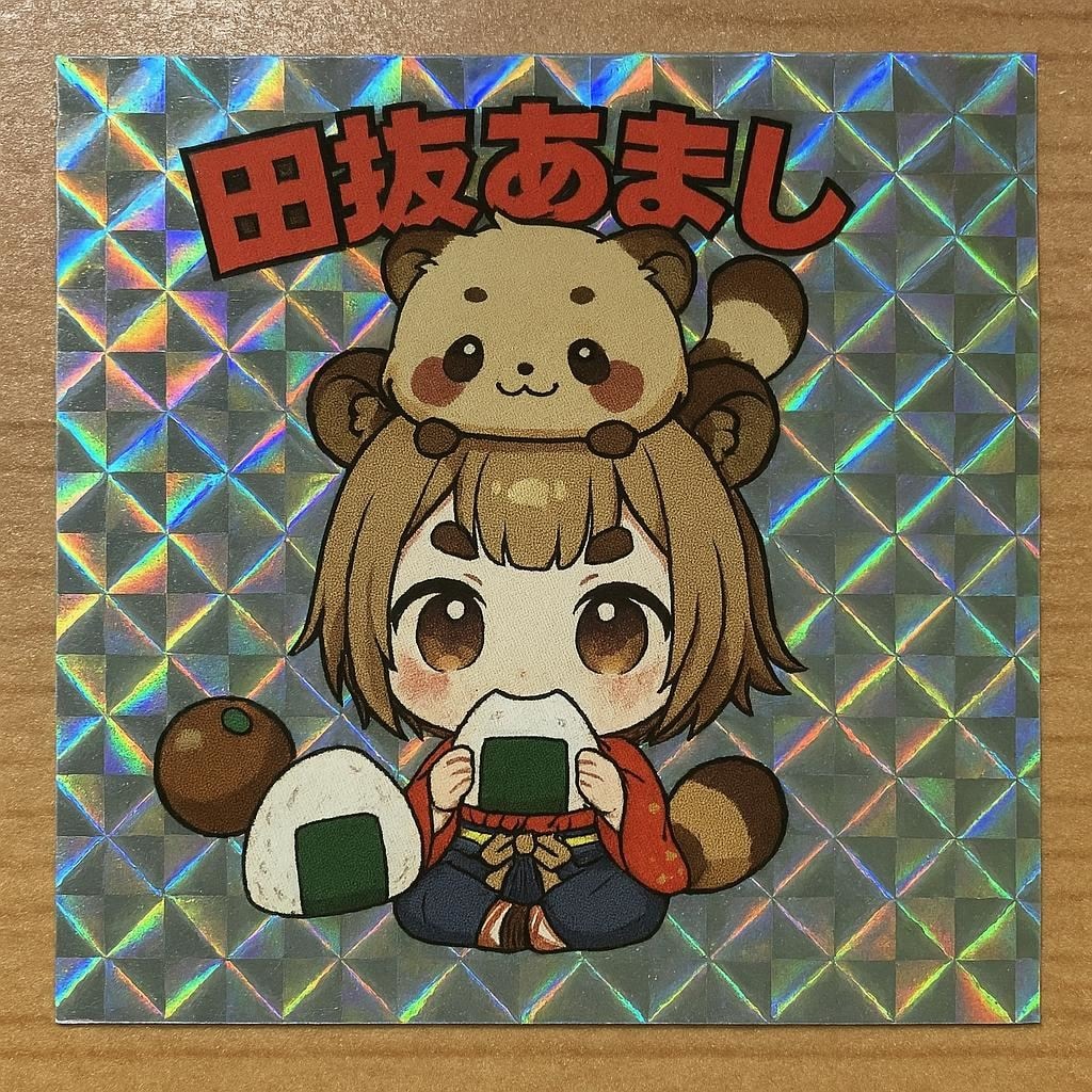 あましちゃんシール