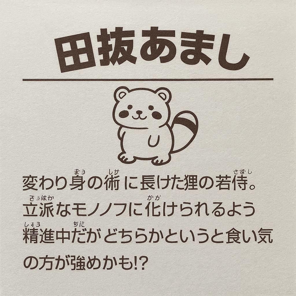 あましちゃんシール