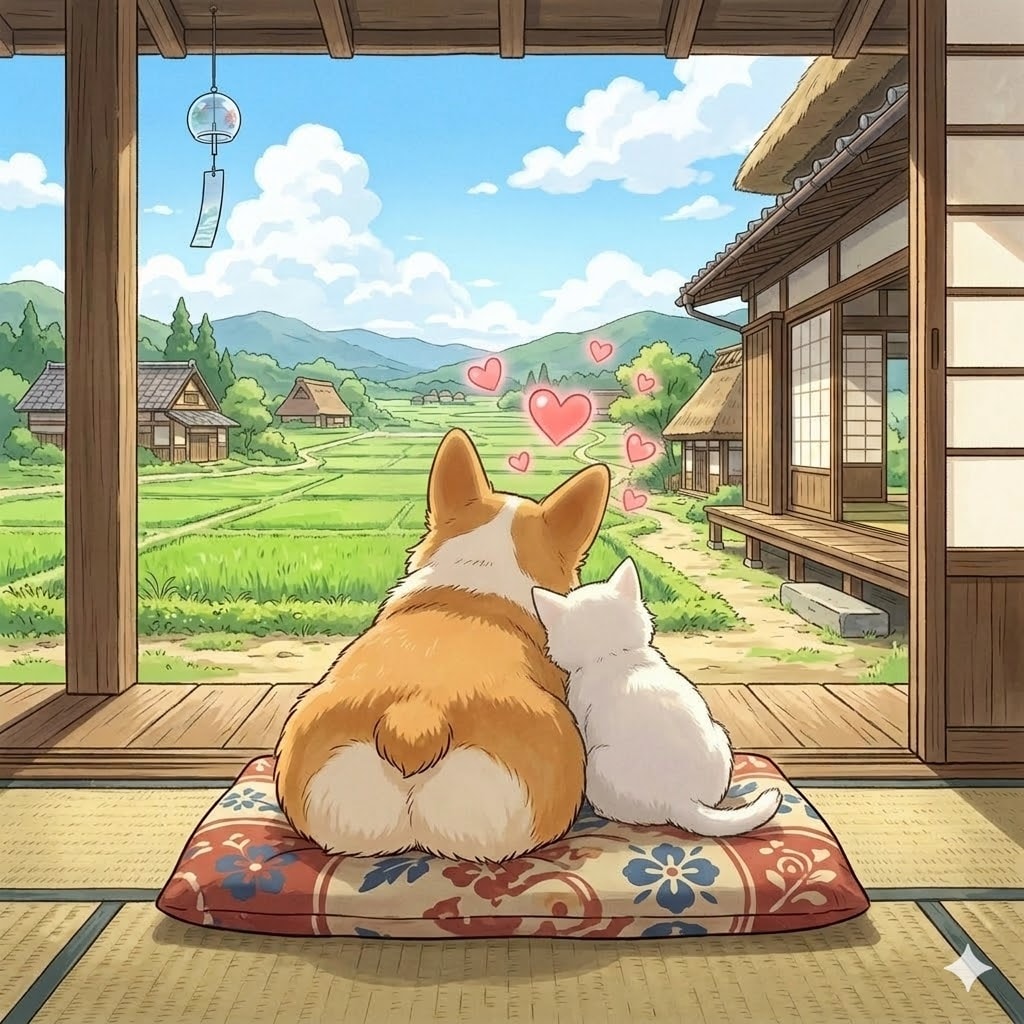 コギたんとねこたん🩷