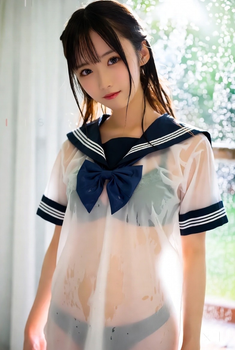 雨が降って透けてきた。。