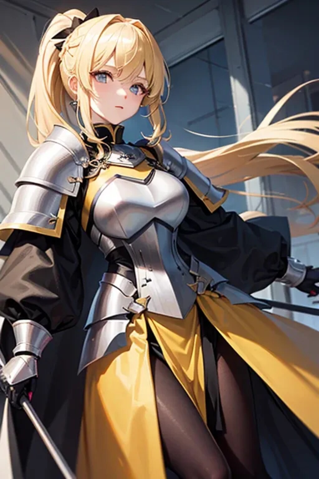 聖騎士クルセイダーのダクネスっぽい女性