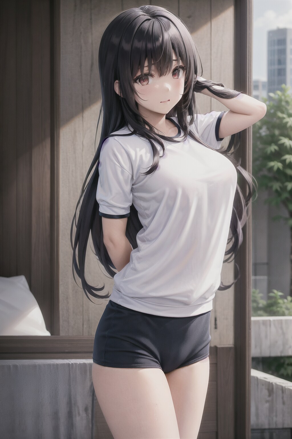 体操服の女の子