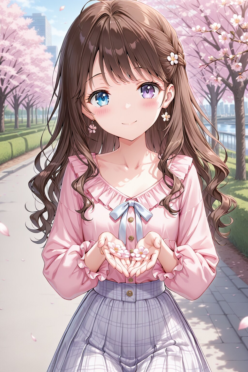 桜、綺麗でしょ