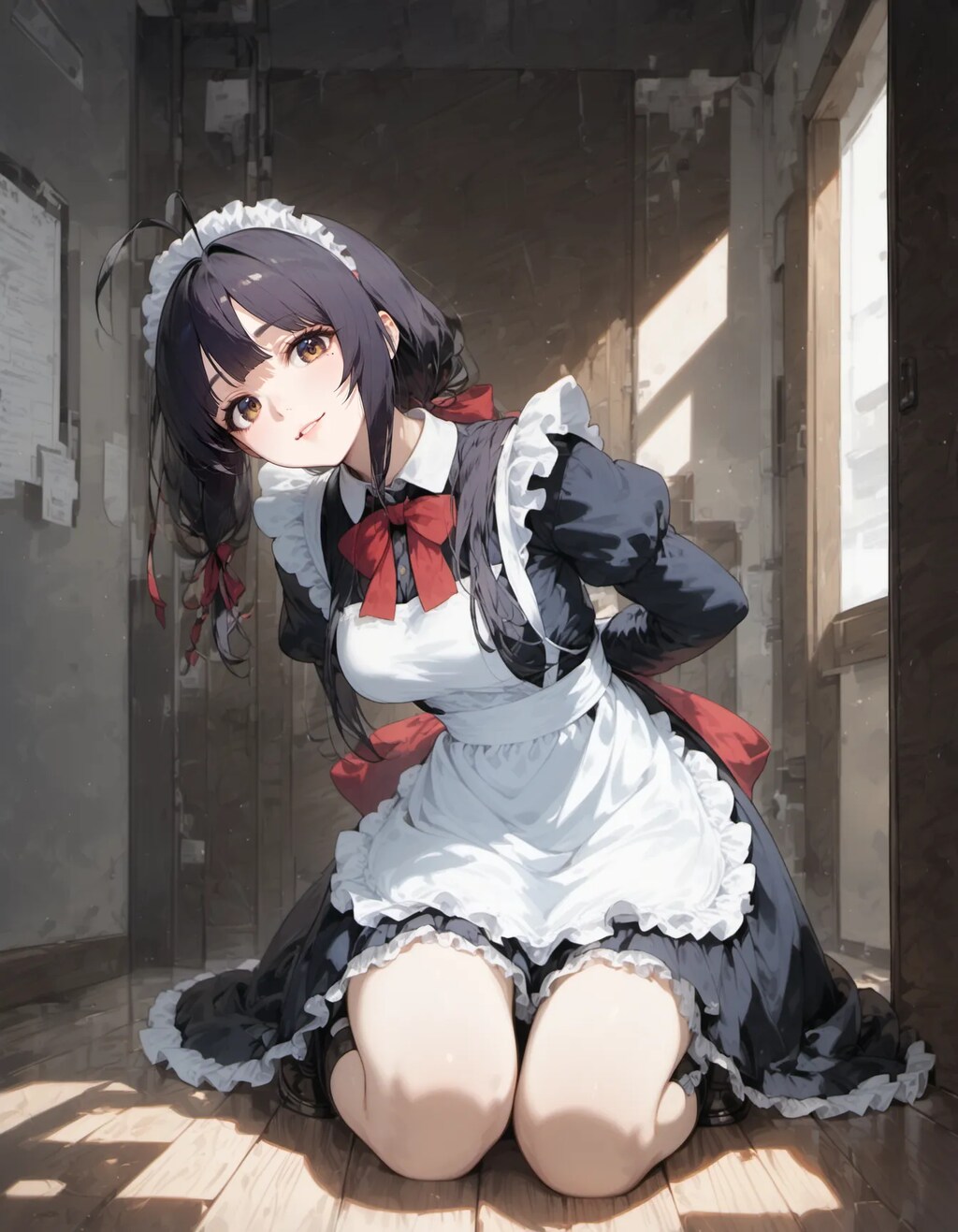 The Kneeling Servant