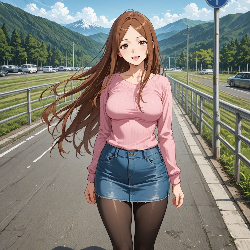 1987年山梨県甲州市 純子さんと温泉旅行（３）