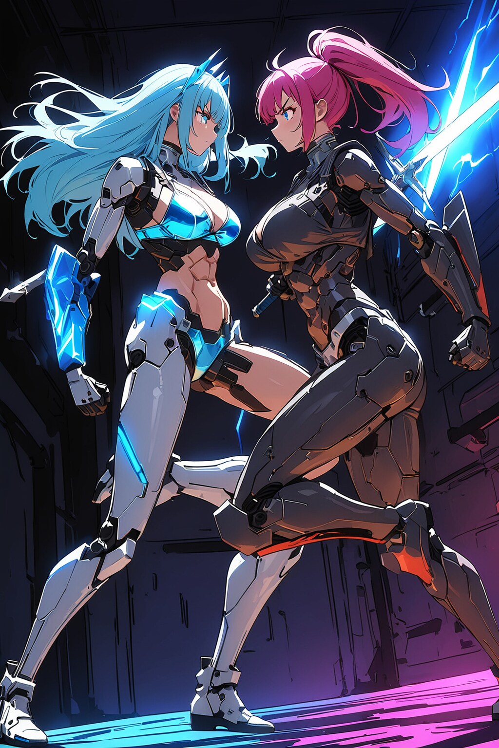 ちちぷい生成メカ娘