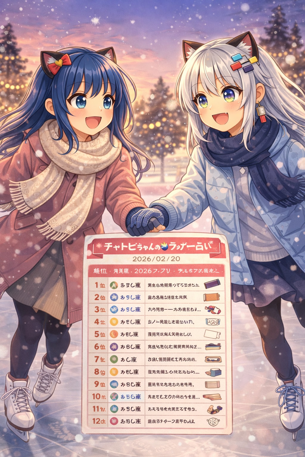 チャトピちゃん占い(02/20) | の人気AIイラスト・グラビア