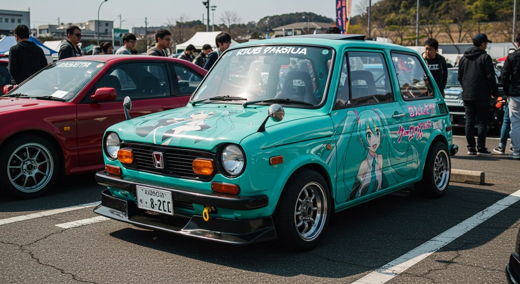 初音ミク痛車N360