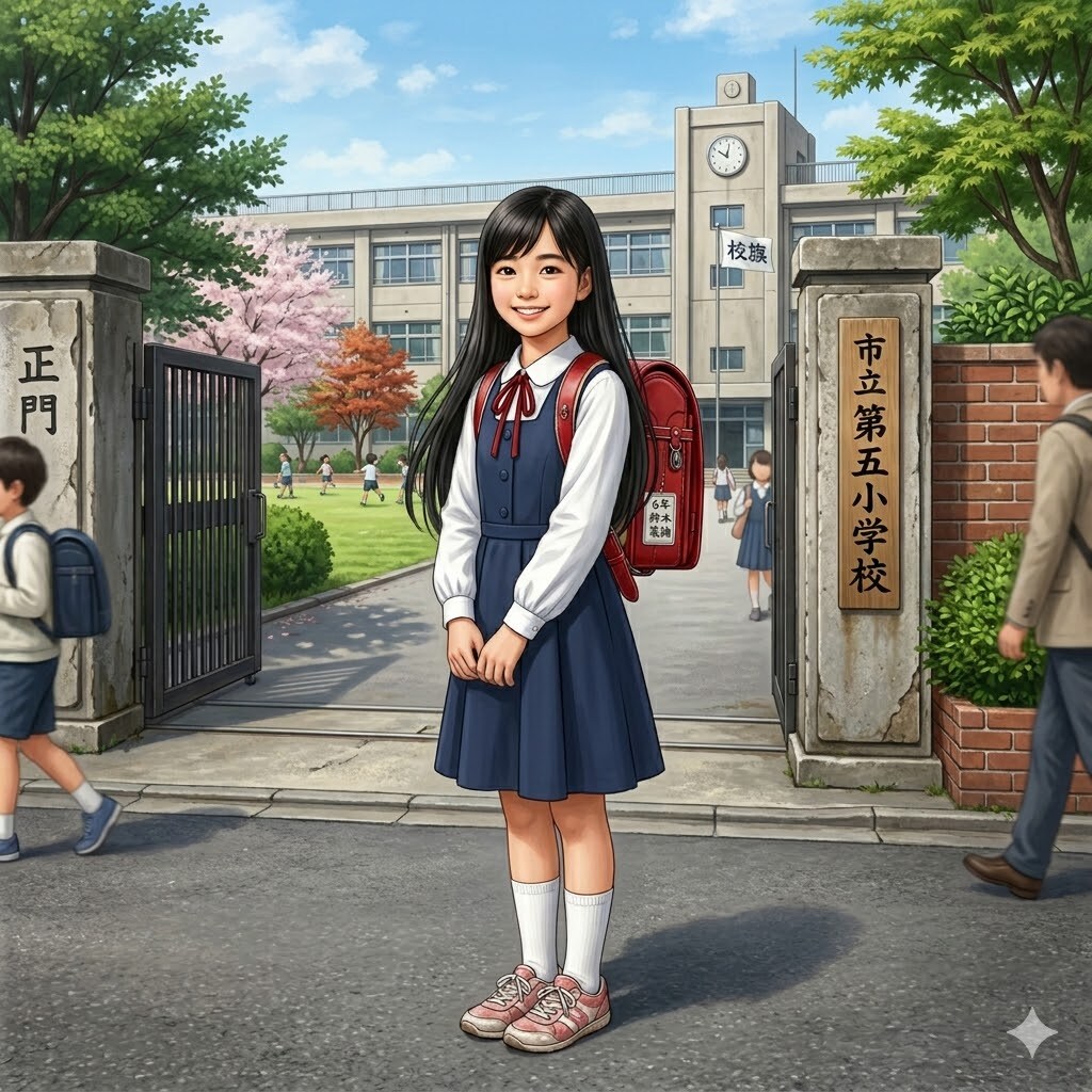 ししょちゃん（小学６年生）想像図