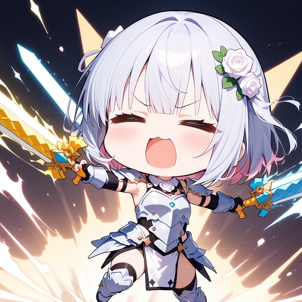 白薔薇の女騎士ちゃん