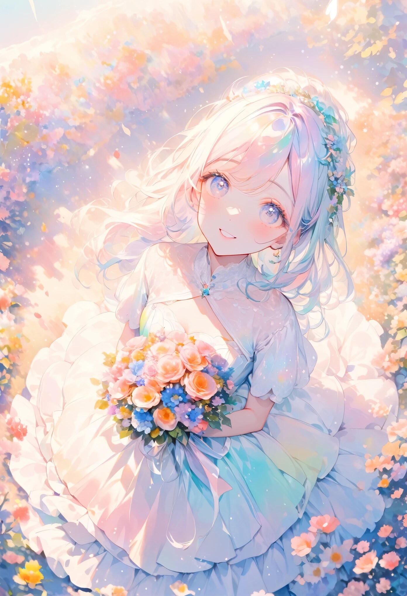 光に祝福されて