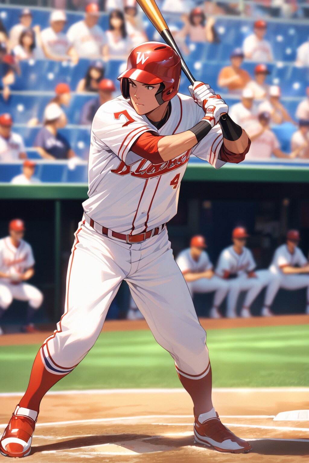 大歓声の中、狙うは一撃