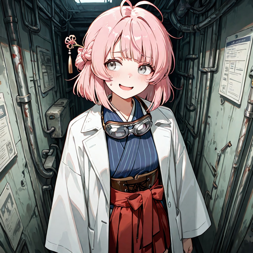 日常の一コマな発明家少女