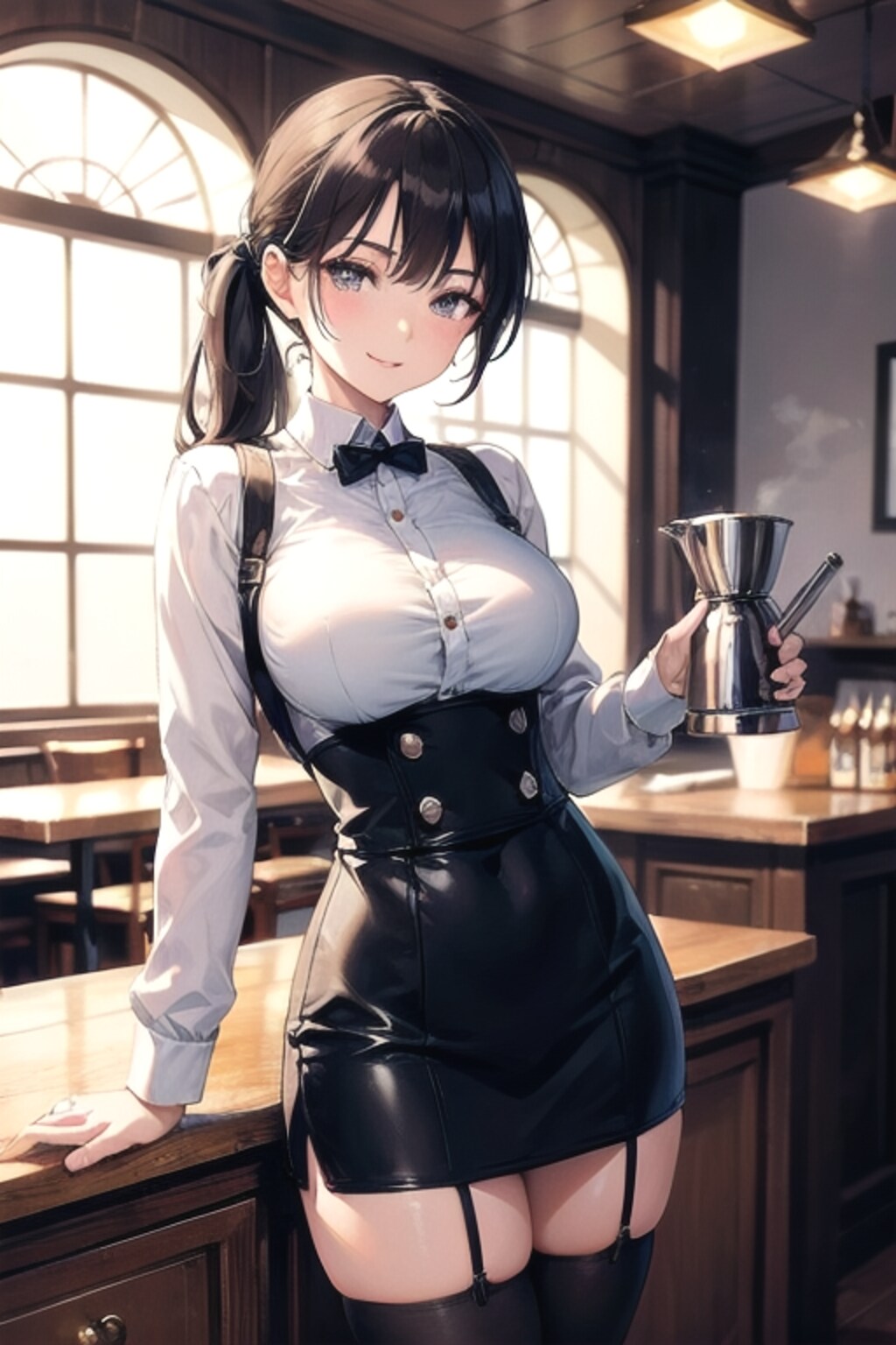 クラシックカフェの優しい店員さん