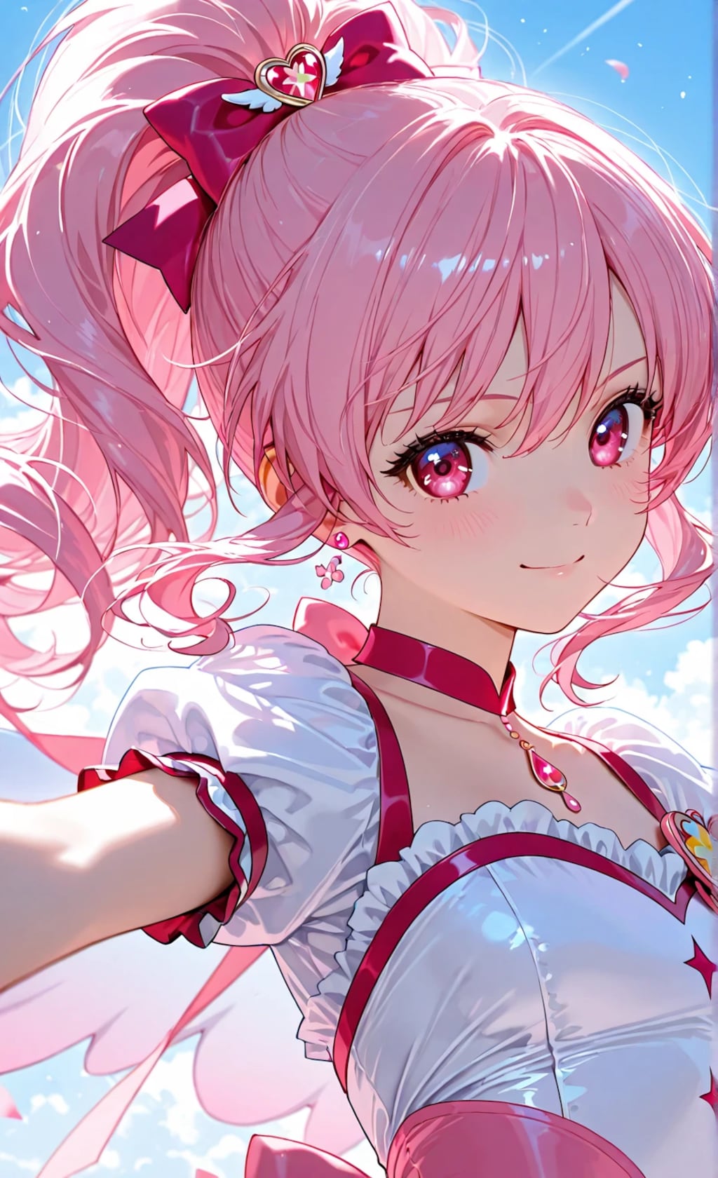 魔法少女　ピンク