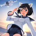 おーしゃんバカンス　　　　　　　　　　　　　　　　第５１０統合戦闘航空隊⭐ストライカー ウィッチ⭐　　🐻‍❄️ 黒井 白子 🐻‍❄️ ３ 3枚目