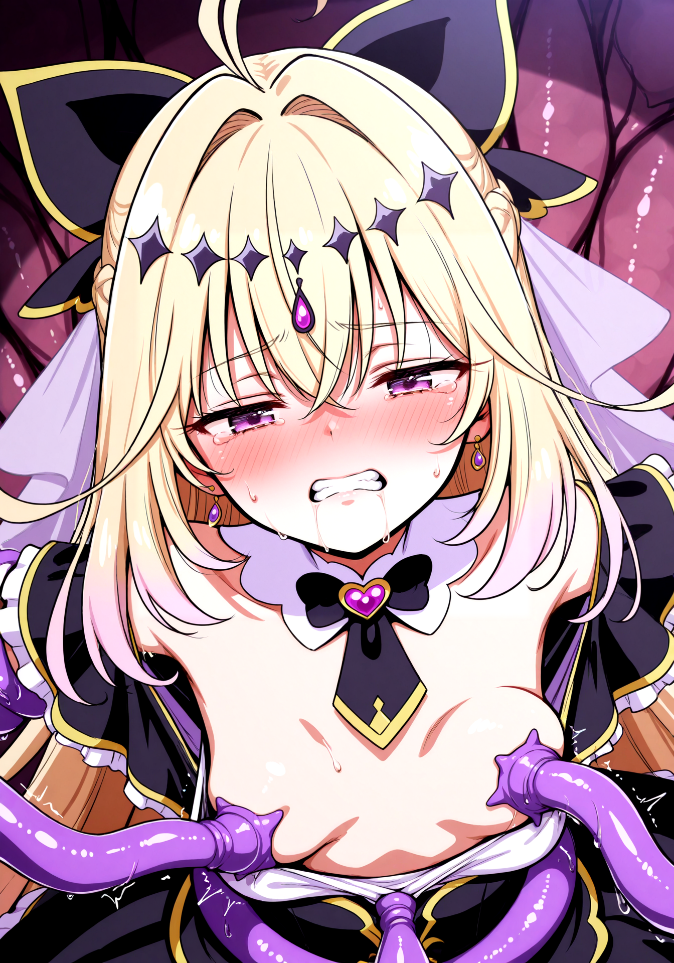 キュアアルカナ・シャドウちゃんの触手敗北