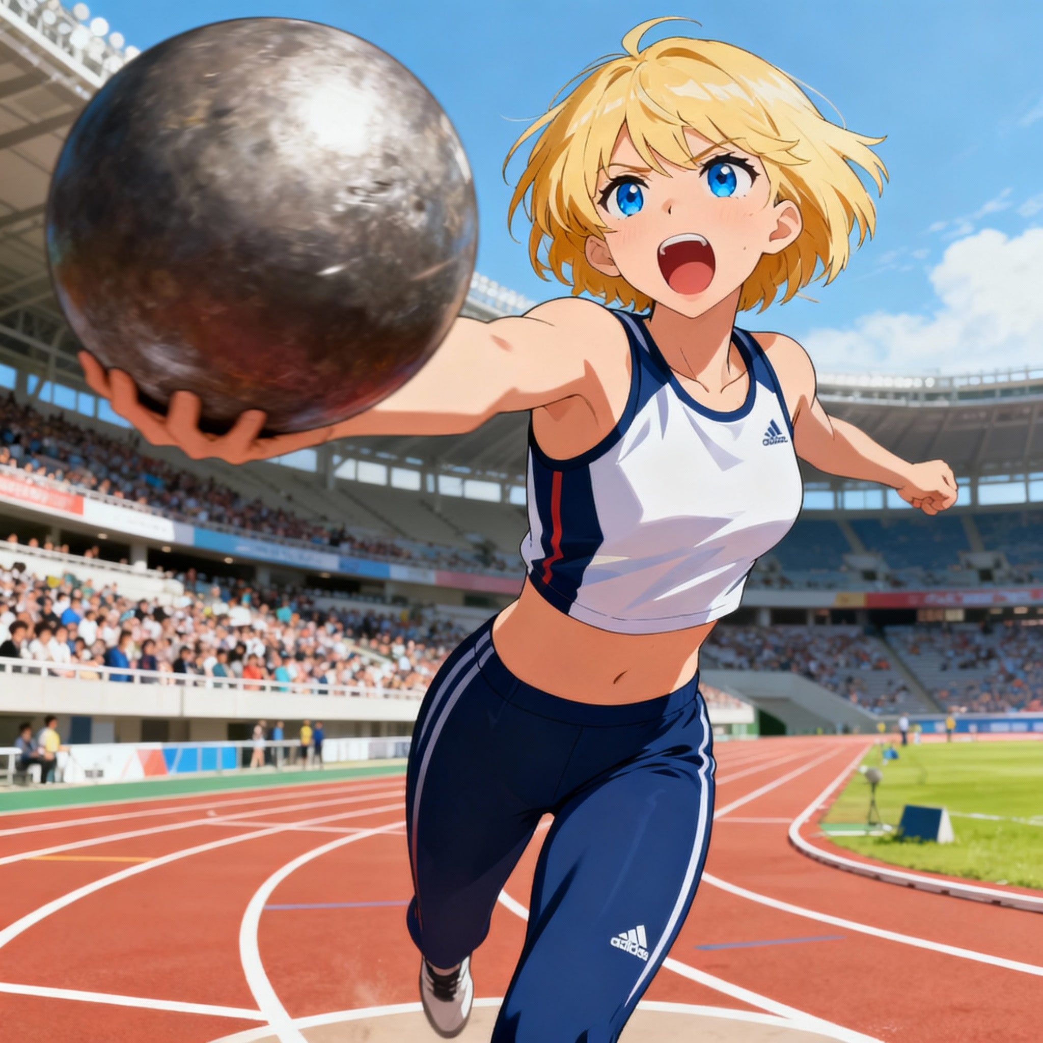 砲丸投 | の人気AIイラスト・グラビア