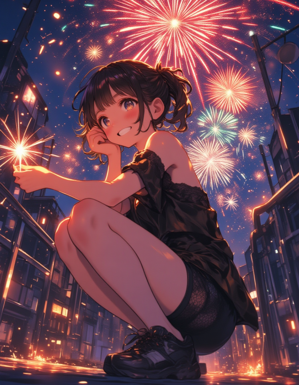 夜空に咲く、ひと夏のきらめき